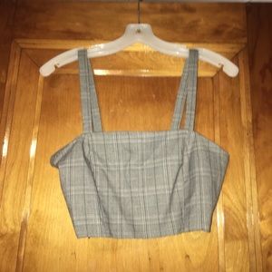 Cute plaid crop
